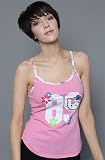 Hello Kitty Intimates The Enchanted Beauty Knit Tank in Pink,Sleepwear for Women