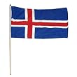 Iceland Flag 12 x 18 inch