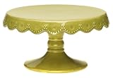 Review Signature Housewares 20607 / Signature Now & Then 9-inch Cake Stand, Olive