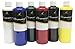 Chromacryl Premium Students Acrylic Paint Set, 1 pt, Assorted Primary Colors, Set of 6