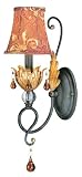 World Imports Lighting 1261-97 Hitallo 1-Light Wall Sconce, Dark Antique Bronze