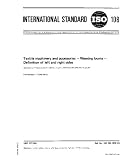 ISO 108:1976 - Textile machinery and accessories -- Weaving looms -- Definition of left and right sides