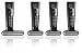 Philips ID9374B/05 XD Sound Cordless Phone - Quad Pack With Answer Machine