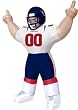 Huge 8' NFL Houston Texans Standing Inflatable Player Outdoor Yard Decoration