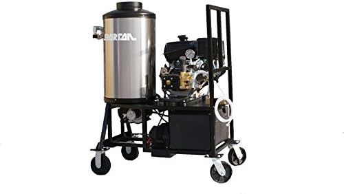 Spartan Tempest VAG Hot Water Pressure Washer, 14.0 hp Gasoline, Manual Start Engine, 3500 psi, 4.0 GPM