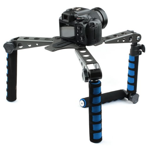 DSLR foldable Rig Movie Kit Shoulder Mount Steady Rig for Camera