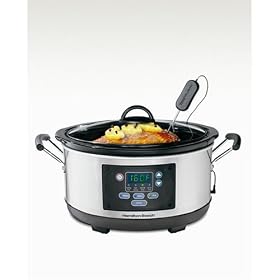 H.BEACH 6QT. S.STEEL OVAL SLOW COOKER by HAMILTON BEACH/PROCTOR SILEX