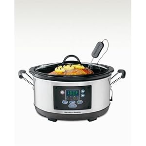 H.BEACH 6QT. S.STEEL OVAL SLOW COOKER by HAMILTON BEACH/PROCTOR SILEX