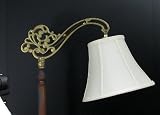 Eggshell Silk Uno Lamp Shade for Down Bridge Floor Lamps