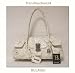 Exklusive & Elegante Handtaschen Tasche Schlangen Optik Off White Bulaggi-The Bag 40201.31