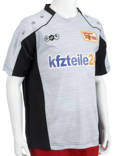 DO YOU FOOTBALL Kinder Trikot 09/10 1. FC Union Berlin, Away, silver / stretch limo, 152