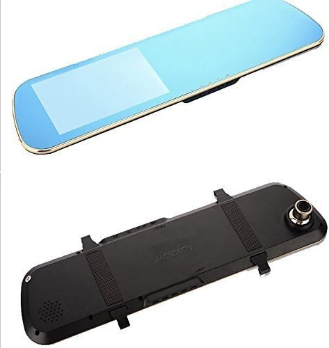 JACKDODO Car Video Reorder 32G Andriod Systerm 5 Inch Display Touch Screen Dual Lens Full HD 1080P Car Camera DVR Rearview Mirror