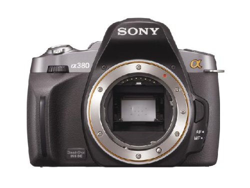 ソニー デジタル一眼レフカメラ α380 (本体単品) ブラック DSLRA380