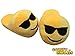 EMOJI SLIDES SLIPPERS CUSHION EMOJI SLIPPERS - BASED IN USA (Kids, SUNGLASSES FACE)