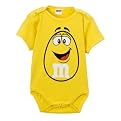 Infant Big Face M & M Tees - Yellow
