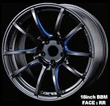 【ホイール1本のみ】Weds / SA-55M 18インチ/10.0J/+36/5穴 ブラックブルーマシーン