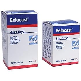 Click here to buy Gelocast Unna Boot Bandage 4 Inches X 10 Yards Each by Beiersdorf-Jobst.