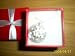 Avon Snowflake Necklace in Red Signature Holiday Box