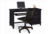 American Drew Sterling Pointe Computer Desk Black Cherry