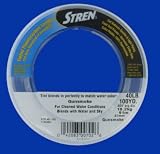 Stren Tinted Fluorocarbon Leader 40lb 100Yd Gunsmoke