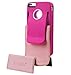 Reiko Belt Clip Polymer Case for iPhone 6 4.7inch iphone 6S 4.7inch- Retail Packaging - Hot Pink