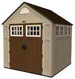 Suncast BMS7775 7-1/2-Feet by 7-Feet Alpine Shed