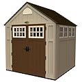Suncast BMS7775 7-1/2-Feet by 7-Feet Alpine Shed