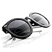 zeroUV - Designer Inspired Mod Fashion Oversized P3 Shaped Round Circle Sunglasses
