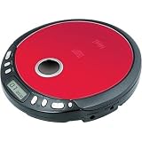 jWin JXCD335RED Compact Personal CD Player