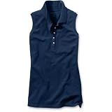 Eddie Bauer Classic Sleeveless Piqué Polo Shirt
