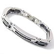 Unisex Stainless Steel Curve Bracelet Fashion Jewelry