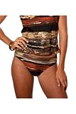 Myan Gold: High Waist Modern Swimsuit bottom (All styles sold as separates; Bottom Only)