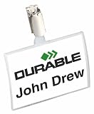Durable Namensschild Click Fold 54x90