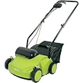 New Garden Gear 2 in 1 Lawn Rake & Scarifier, 35 Litre Collection Bag, 2 Point Safety Switch, Get a Lush Healthy Green Lawn The Easy Way.