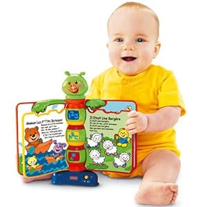 Fisher Price - H8174 - Jouet premier âge - Livre interactif comptines