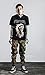 KAFOOLIN Men's T-Shirt of Indian Rap Music Indian Skeleton Kanye west Yeezus