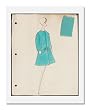 Arnold Scaasi, Sketch book Fall 1961