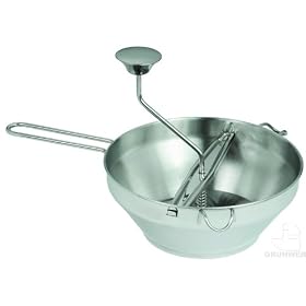 Grunwerg Medium Size Stainless Steel Food Mill (Mouli)