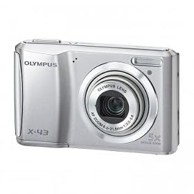 Click here to buy Olympus X-43 14MP Digital Camera with 5x Optical Zoom - Silver by Olympus.