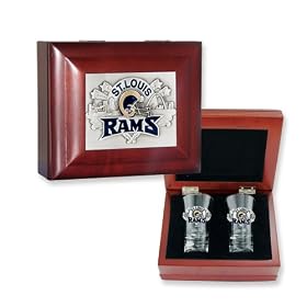 NFL Rams Flared Team Shooters Collector Box