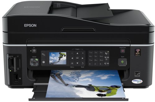 Epson - Stylus SX610FW - Imprimante Multifonction jet d'encre - Scanner / Copieur / Télécopieur - 38 ppm - PictBridge - USB / Wifi / Ethernet / Bluetooth