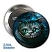 Tim Burton's Alice in Wonderland Cheshire Cat Button 2.25 inches in Diameter