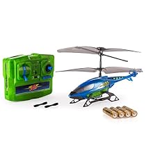 Air Hogs, Axis 300x RC Helicopter With Batteries - Blue & Green
