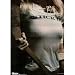 Wet T-Shirt Pin-Up, Stick It, Girl with Hockey Stick, Photo Print Poster - 20x28