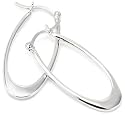 ByJoy 925 Sterling Silver Hoop Earrings DP0076