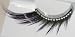 Zinkcolor Black Green False Synthetic Eyelashes D331 Dance Halloween Costume