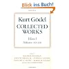 Collected Works: Volume I: Publications 1929-1936 (Collected Works (Oxford))