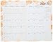 2016-2017 2 Year Monthly Planner - Watercolor Floral