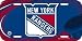 New York Rangers NHL Team License Plate