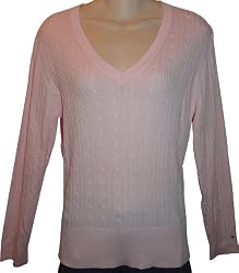 Women's Tommy Hilfiger Sweater Size Large Pink